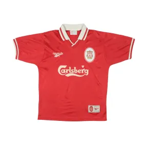 1996/1997 Liverpool Home Shirt Reebok (S)