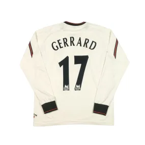 2003/2004 Liverpool Away Shirt Reebok Gerrard (M)