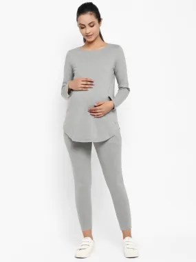 2pc. Maternity UnderBelly Leggings + T-Shirt