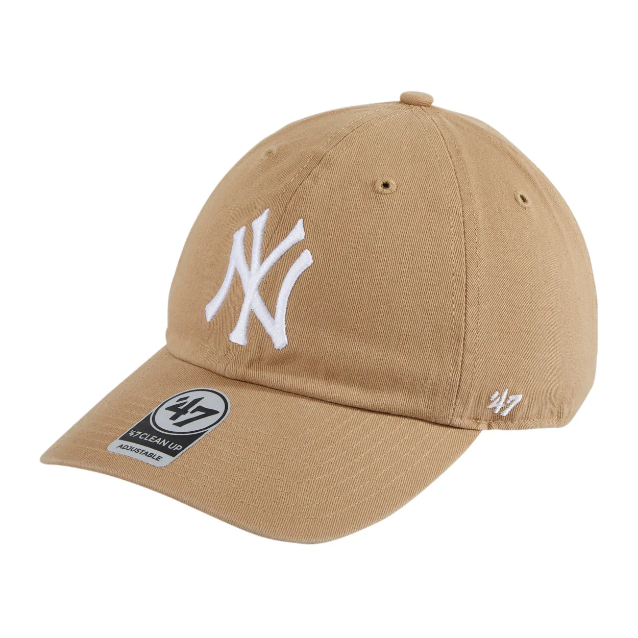 47 Brand CleanupNew York YankeesAdjustable Hat - Khaki