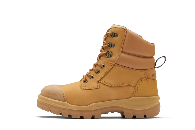 8060 Blundstone RotoFlex Steel Zip Sided Safety Boot Wheat