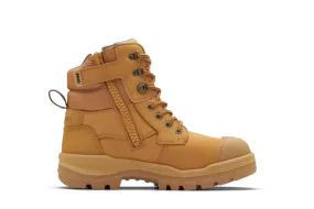 8060 Blundstone RotoFlex Steel Zip Sided Safety Boot Wheat