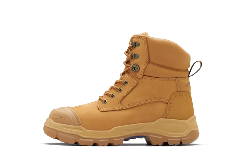 9060 Blundstone RotoFlex Steel Zip Sided Safety Boot Wheat