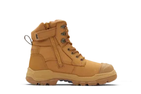 9060 Blundstone RotoFlex Steel Zip Sided Safety Boot Wheat