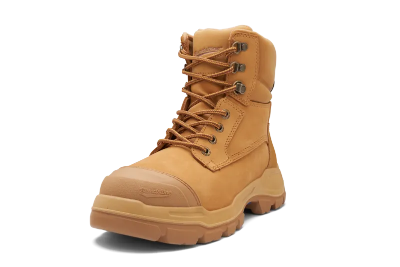 9060 Blundstone RotoFlex Steel Zip Sided Safety Boot Wheat