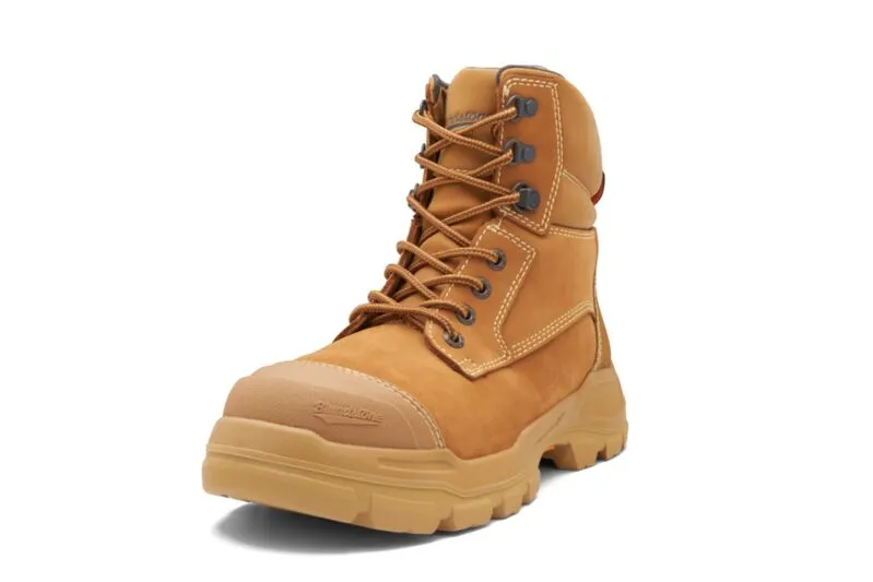 9090 Blundstone RotoFlex Steel Zip Sided Safety Boot Wheat