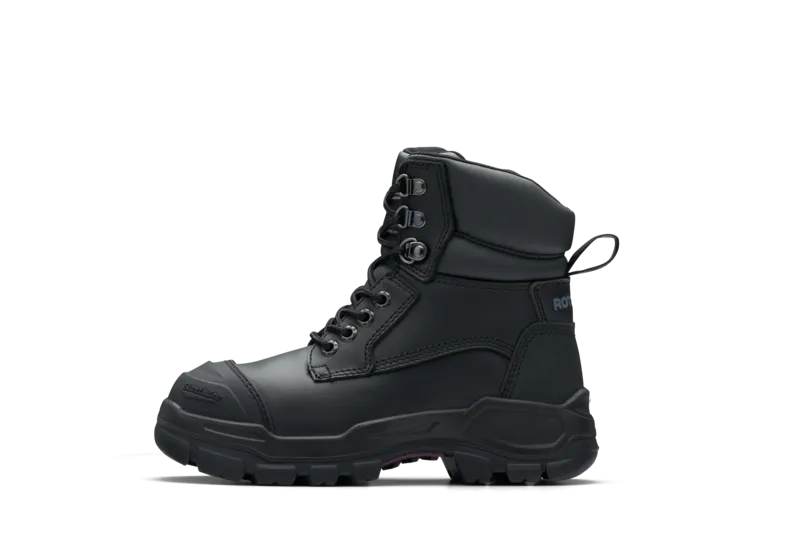 9961 Blundstone RotoFlex Steel Zip Sided Women's Safety Boot Black