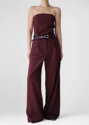 Abbie Trousers - Burgundy