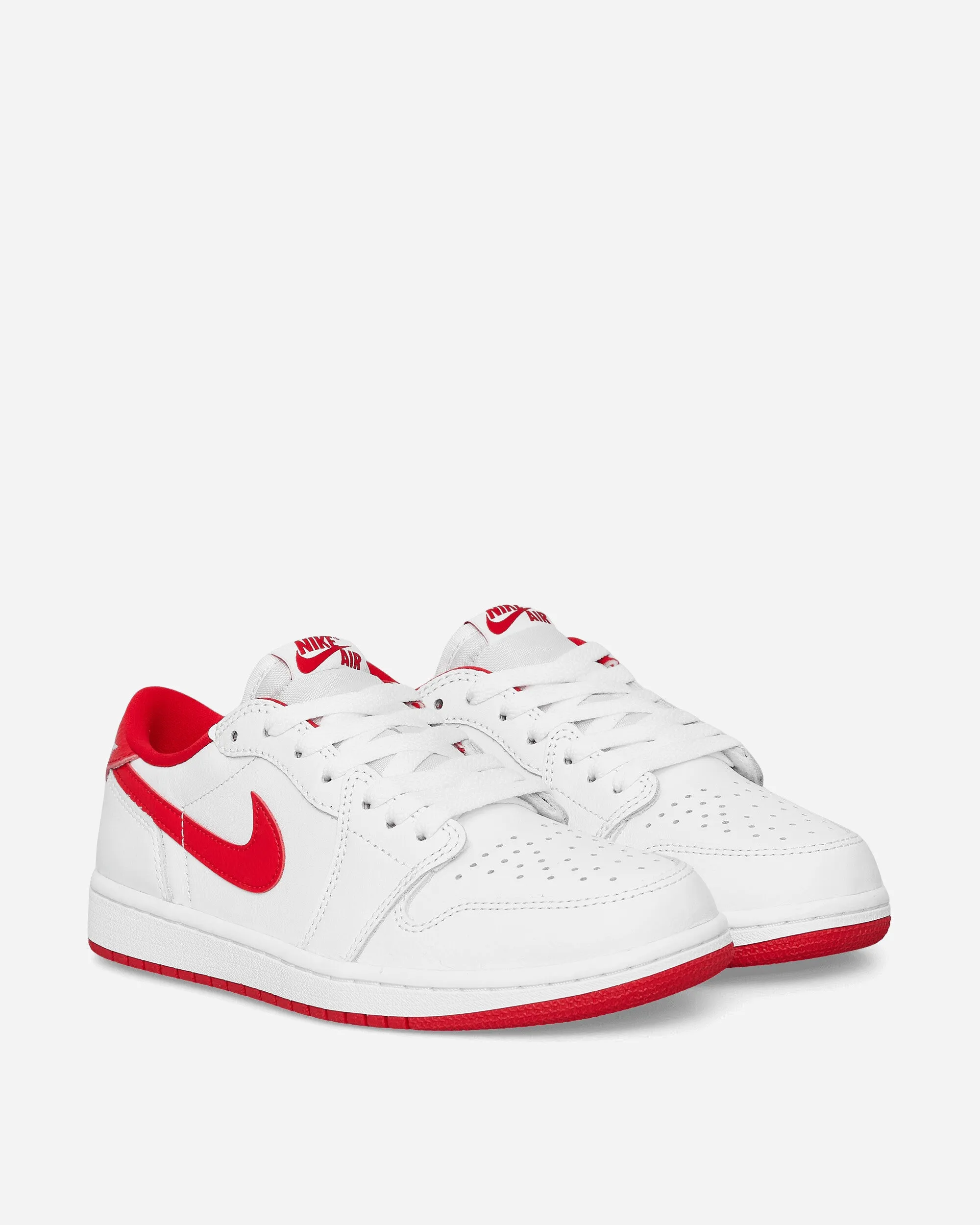 Air Jordan 1 Retro Low OG Sneakers Og White / University Red /White