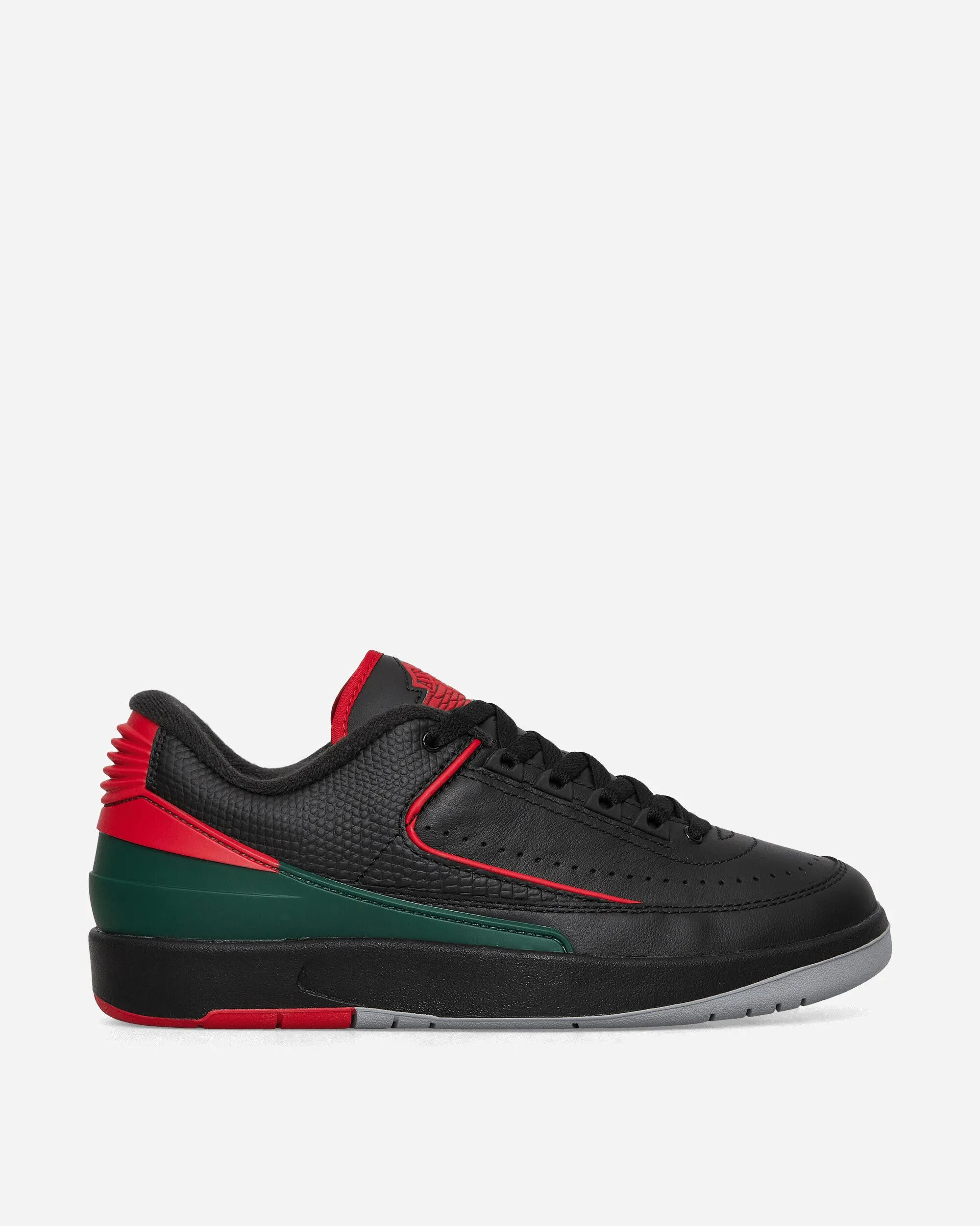 Air Jordan 2 Retro Low Sneakers Black / Fire Red / Fir