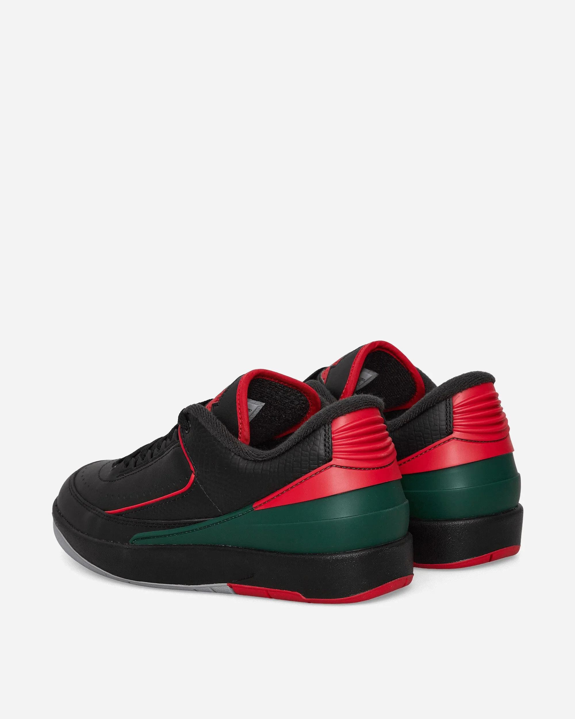 Air Jordan 2 Retro Low Sneakers Black / Fire Red / Fir