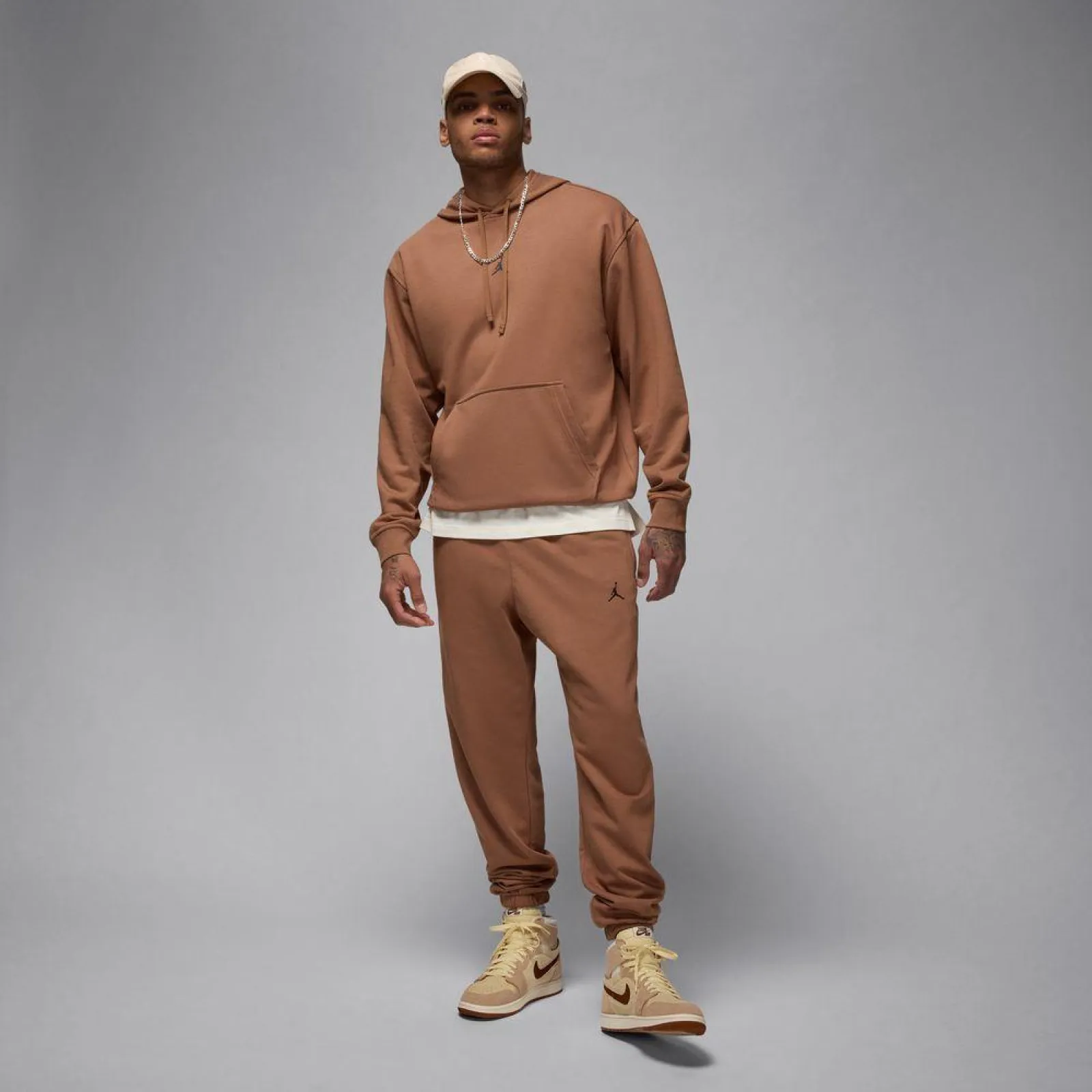 Air Jordan Dri-FIT Sport Crossover Hoodie ''Archaeo Brown''