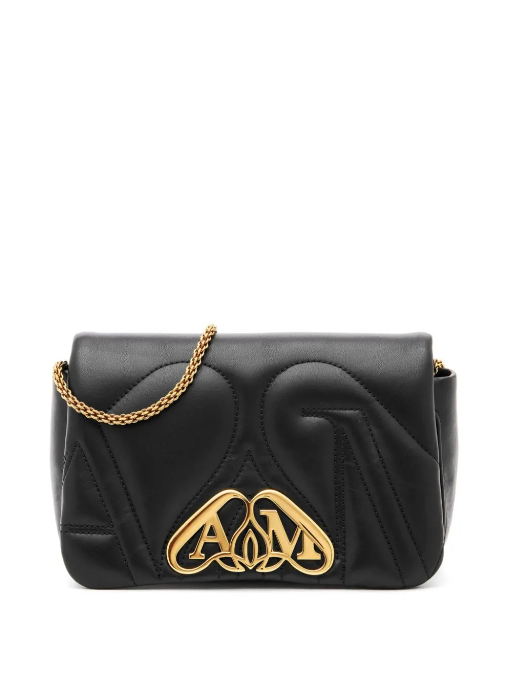 Alexander McQueen    Alexander Mc Queen Seal Leather Shoulder Bag