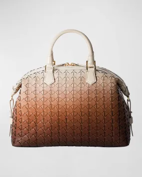 Ani Mosaic Leather Top-Handle Bag