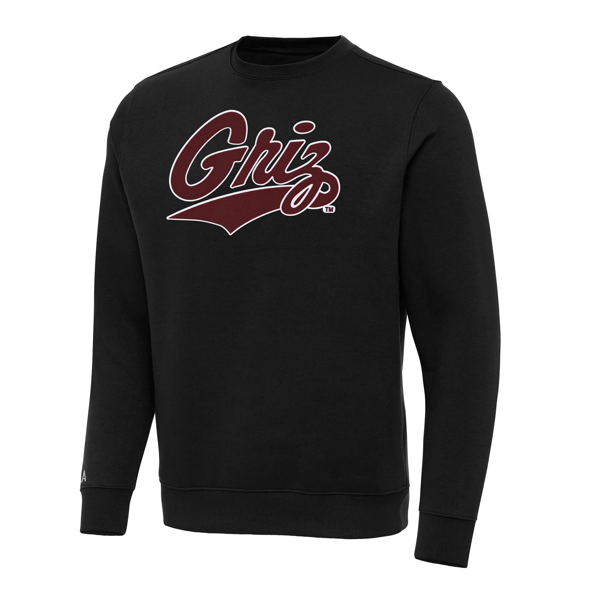 Antigua Montana Grizzlies Black Big & Tall Victory Pullover Sweatshirt