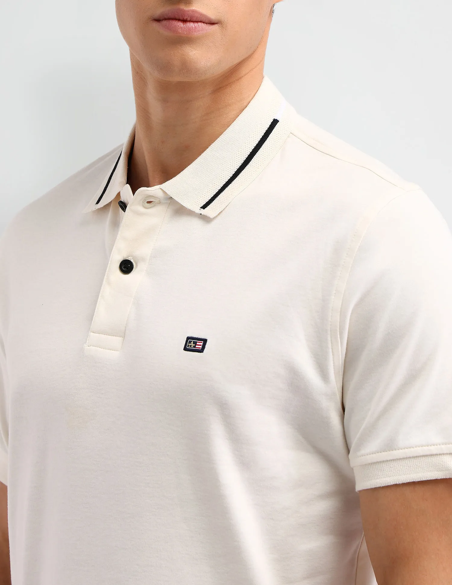 Arrow Sport Solid Cotton Polo Shirt