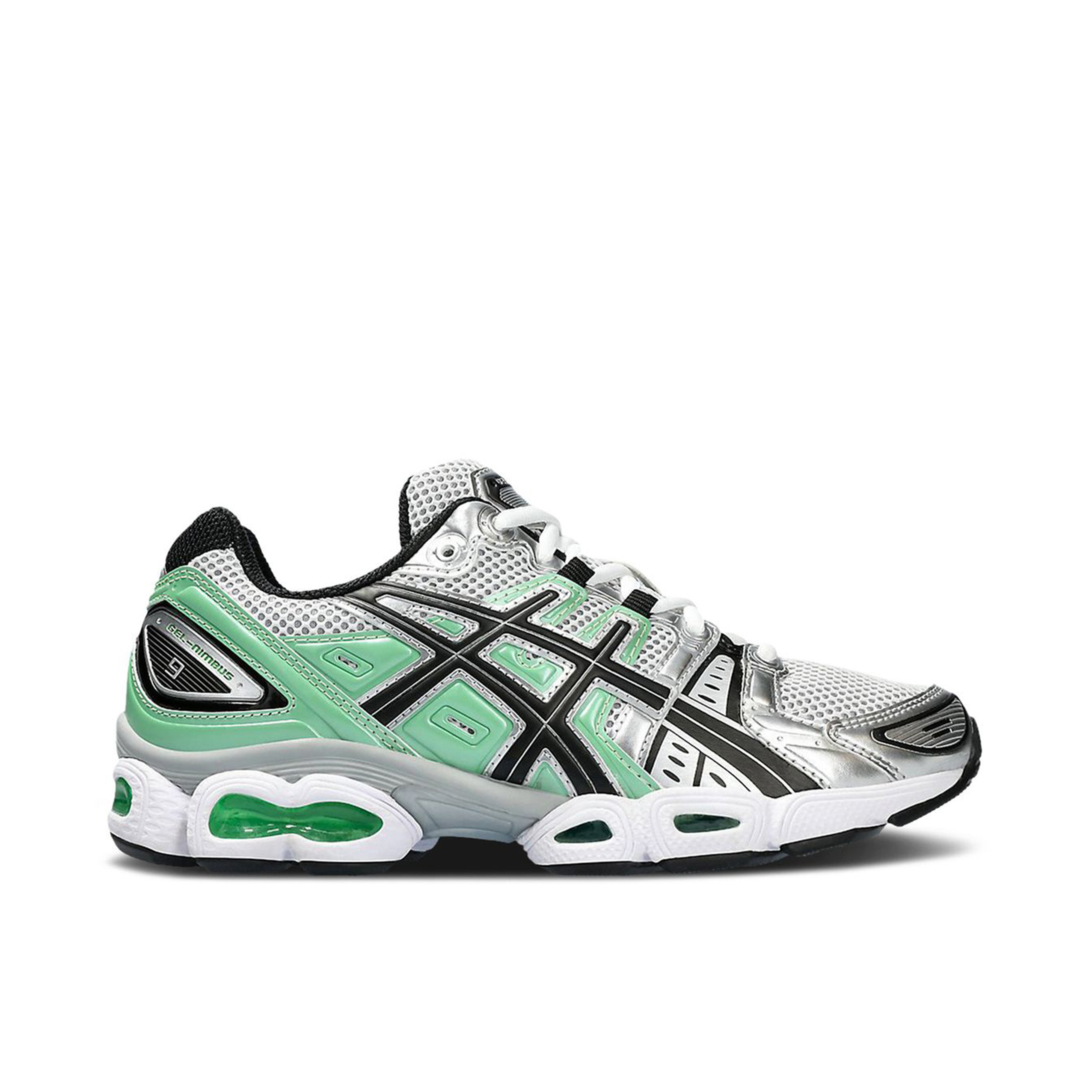 ASICS Gel-Nimbus 9 White Bamboo Womens | 1202A278-109 | Laced