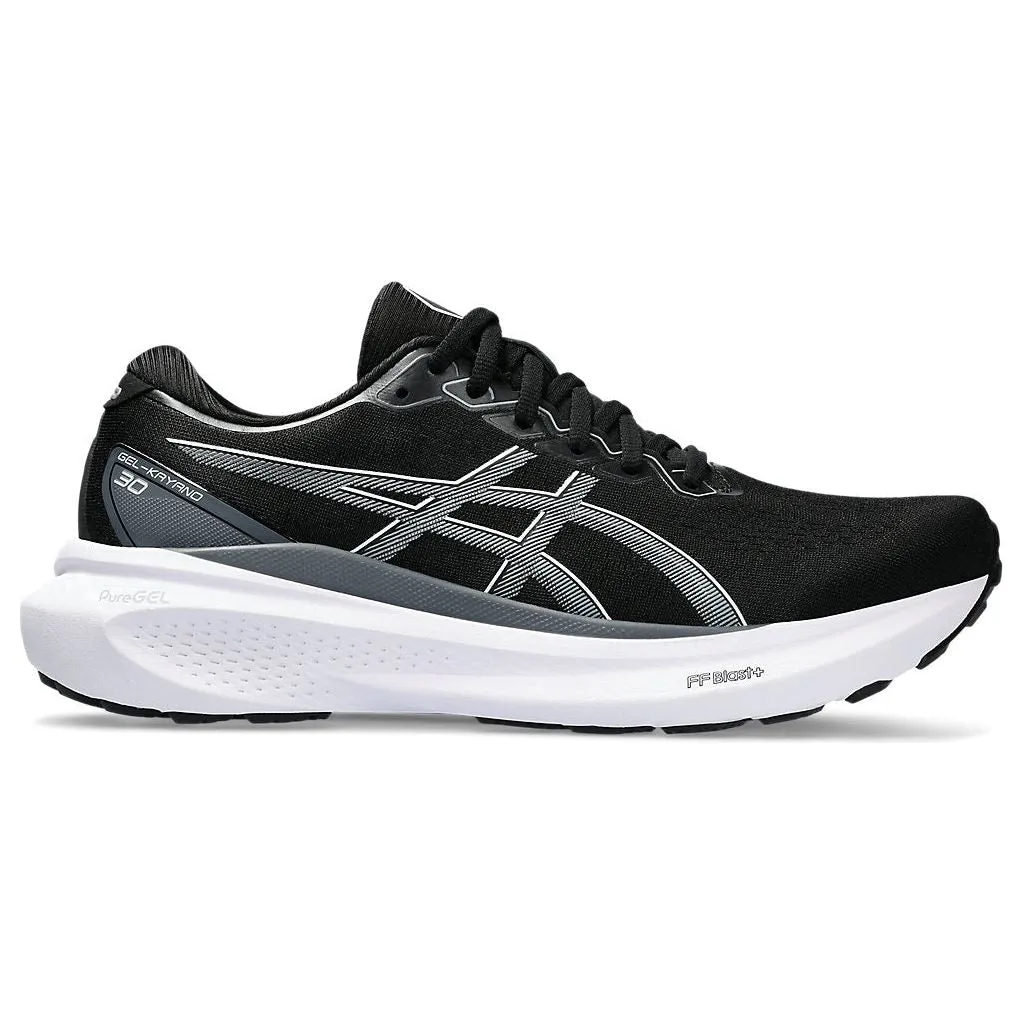 Asics Men's Gel-Kayano 30 in Black Sheet Rock