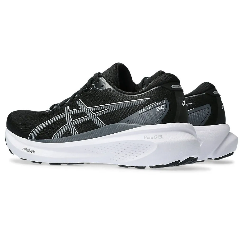 Asics Men's Gel-Kayano 30 in Black Sheet Rock