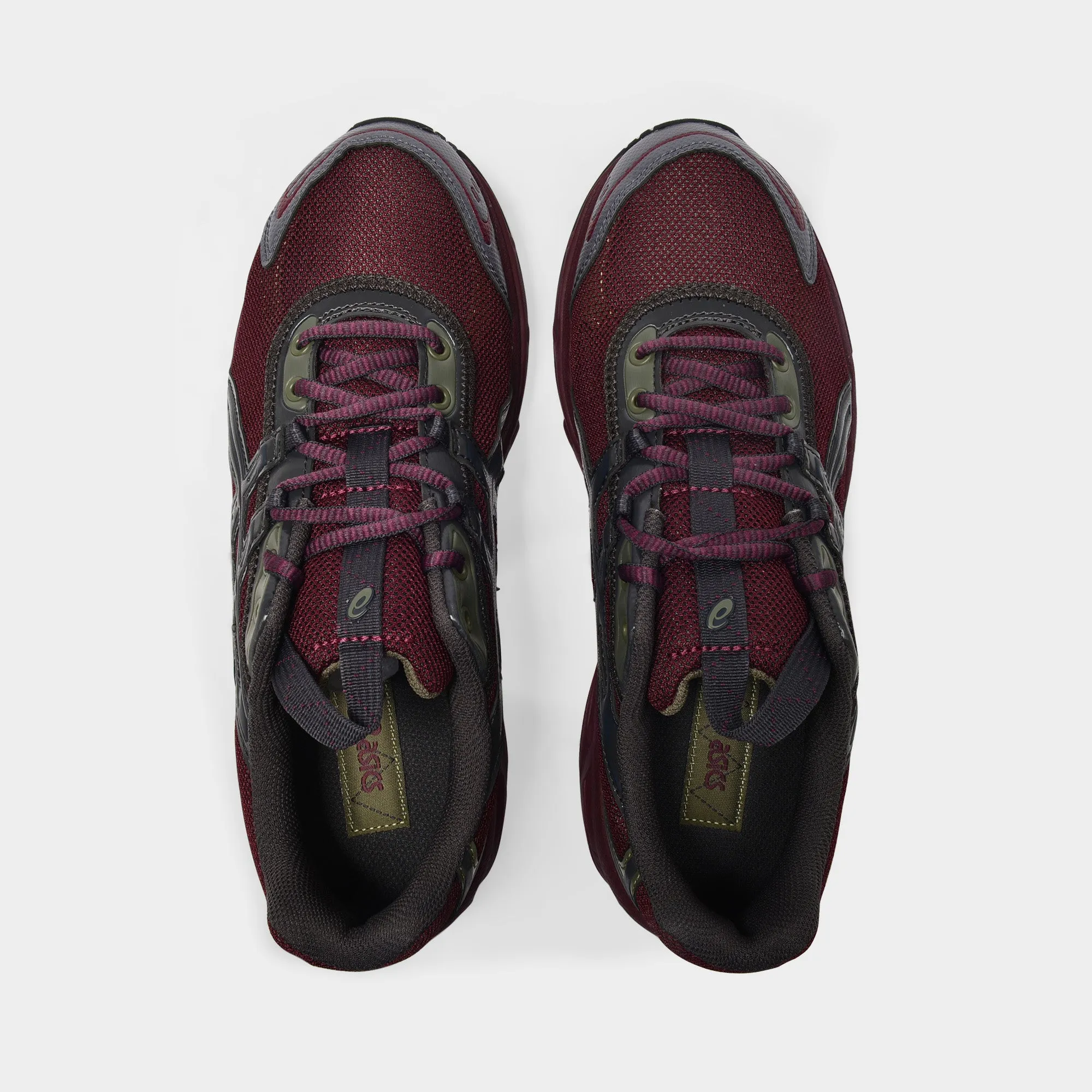 Asics  Ub2-S Gel-1130 Sneakers in Burgundy Recycled Mesh