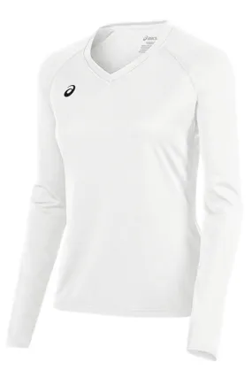 Asics Women's Circuit 8 Warm-Up Long Sleeve XT3262 White