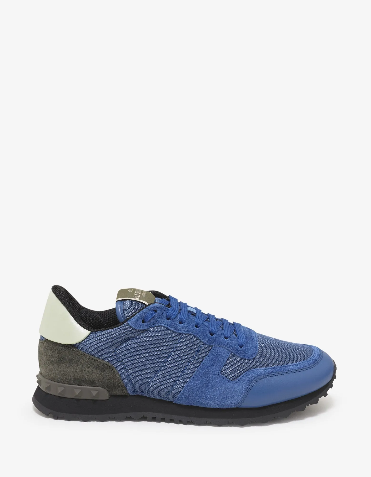 Azure Blue Nylon Mesh Rockrunner Trainers