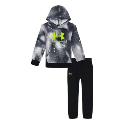 Baby Under Armour Rival Washed Fade Hoodie and Joggers Set