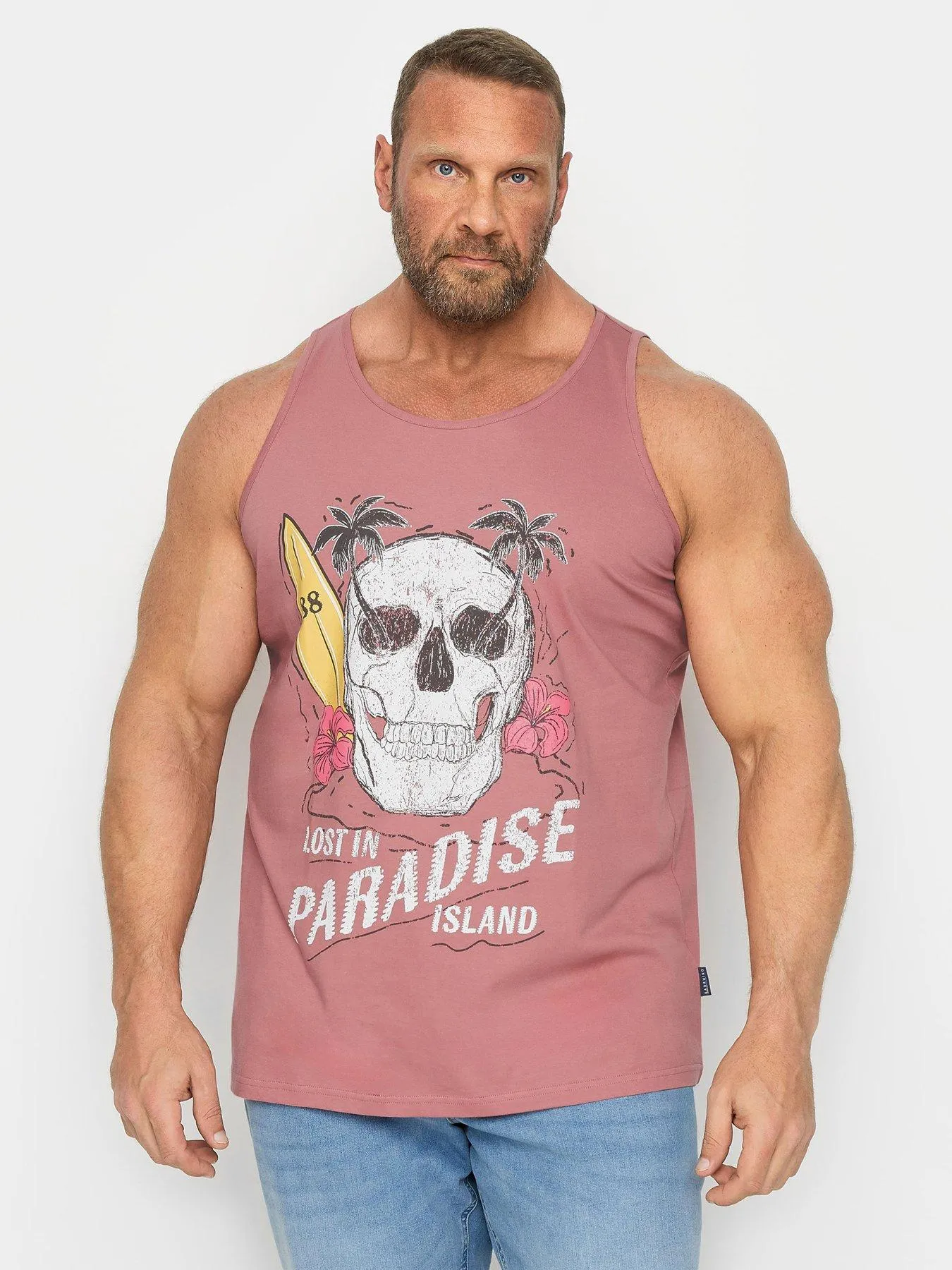 BadRhino Br Lost In Paradise Print Vest