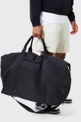 Basic Nylon Holdall Bag