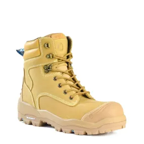 Bata 804-88009 Longreach SC Ultra 6 Lace Up Safety Boot (Bump Cap) Wheat