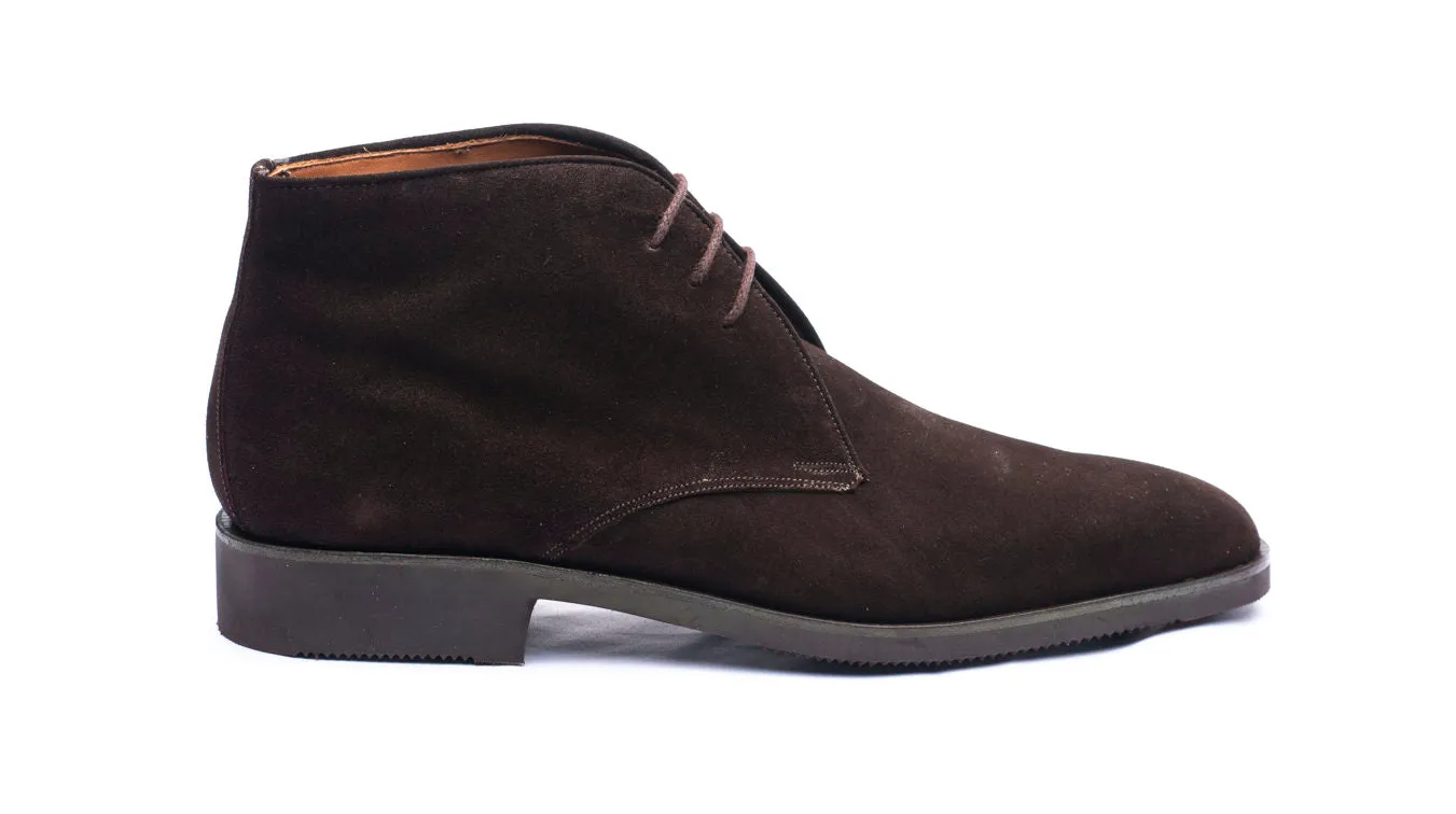 Boot 748 Dark Brown Suede