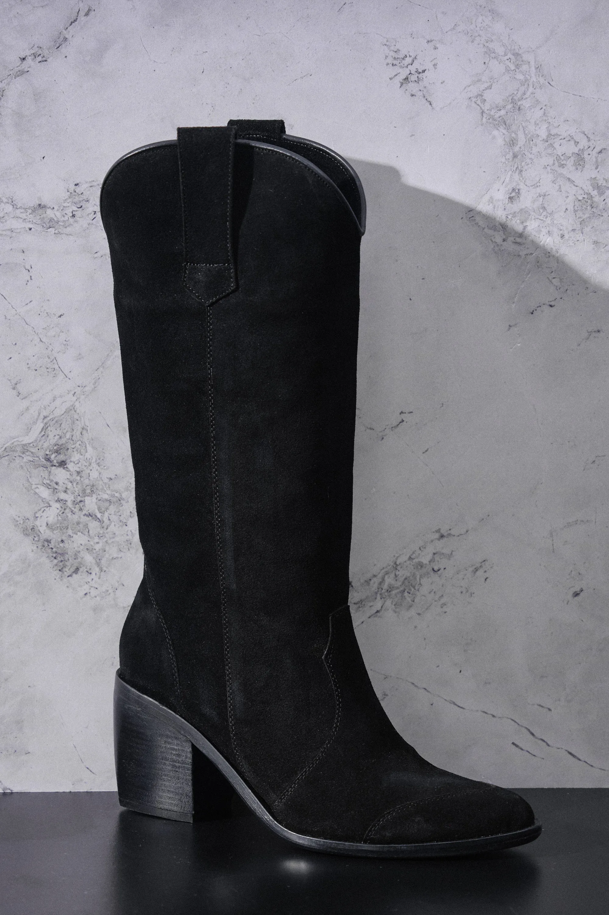 Boot Greta Suede Black