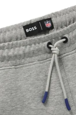 BOSS x NFL signature-tape tracksuit bottoms with special branding