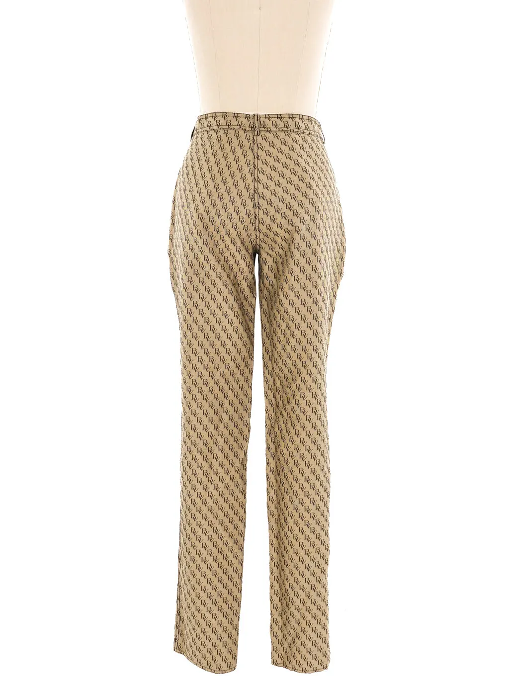 Bottega Veneta Logo Monogram Trousers