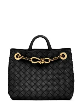 Bottega Veneta   Small Andiamo leather bag with chain 