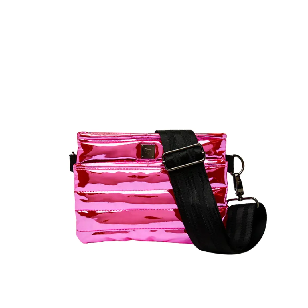 BUM BAG HOT PINK MIRROR