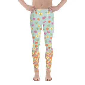 Candy Hearts Men's Leggings