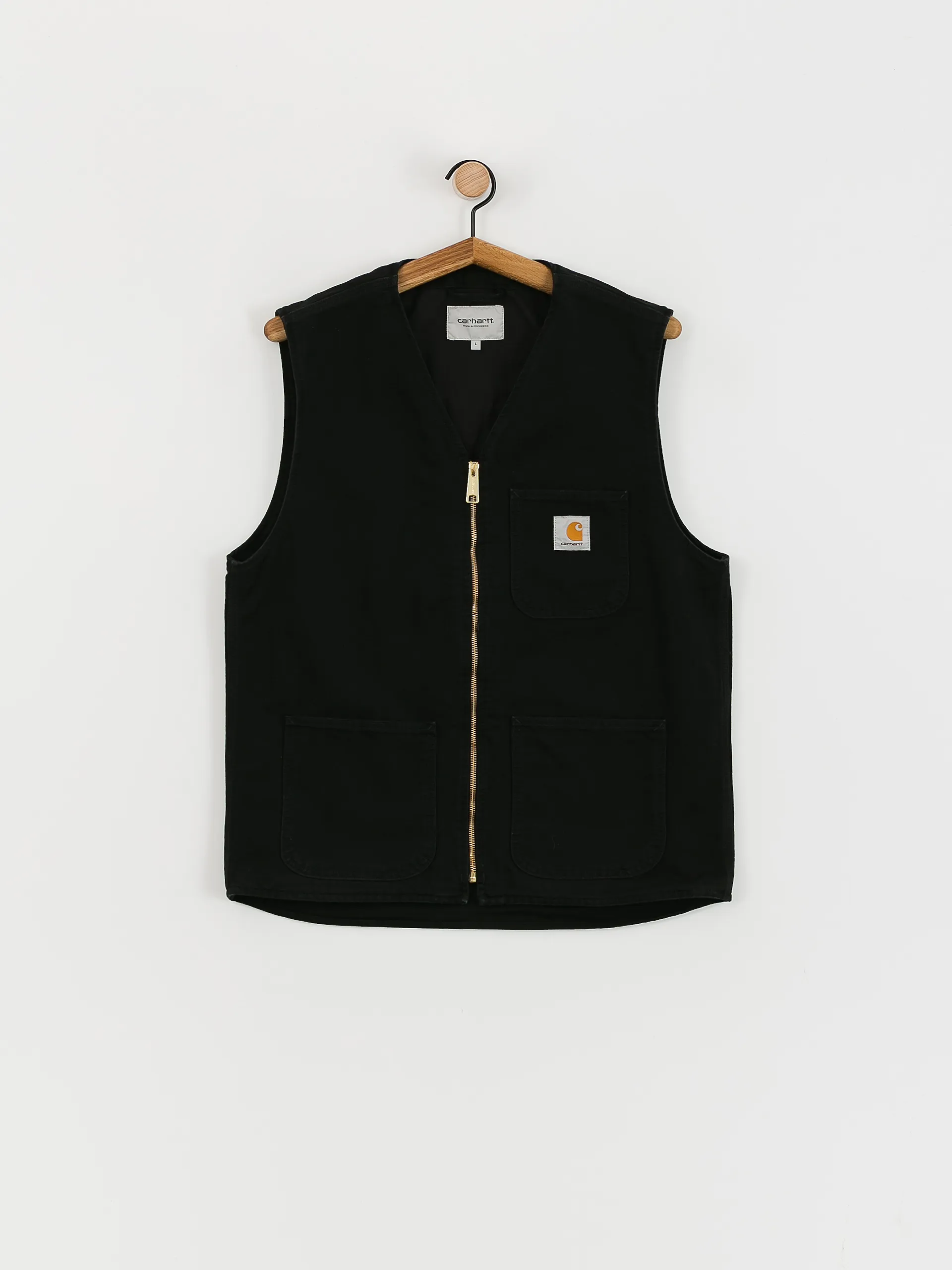 Carhartt WIP Arbor Vest (aged canvas black)