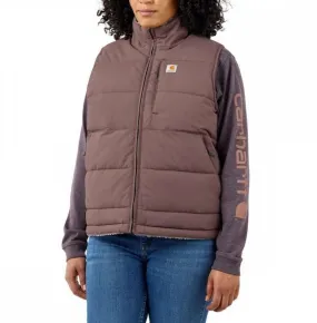 Carhartt Womens Montana Midweight Vest Nutmeg: S