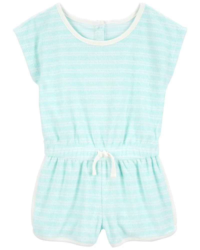 Carters Oshkosh Baby Striped Terry Romper