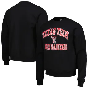 Champion Texas Tech Red Raiders Black High Motor Pullover Sweatshirt