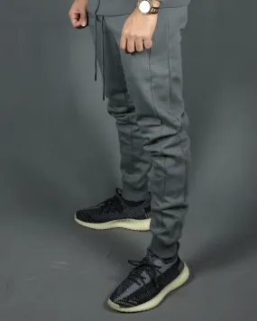 Charcoal Tech Fleece Joggers | Charcoal Basic Fleece Sweatpants | Charcoal Jordan Craig Joggers