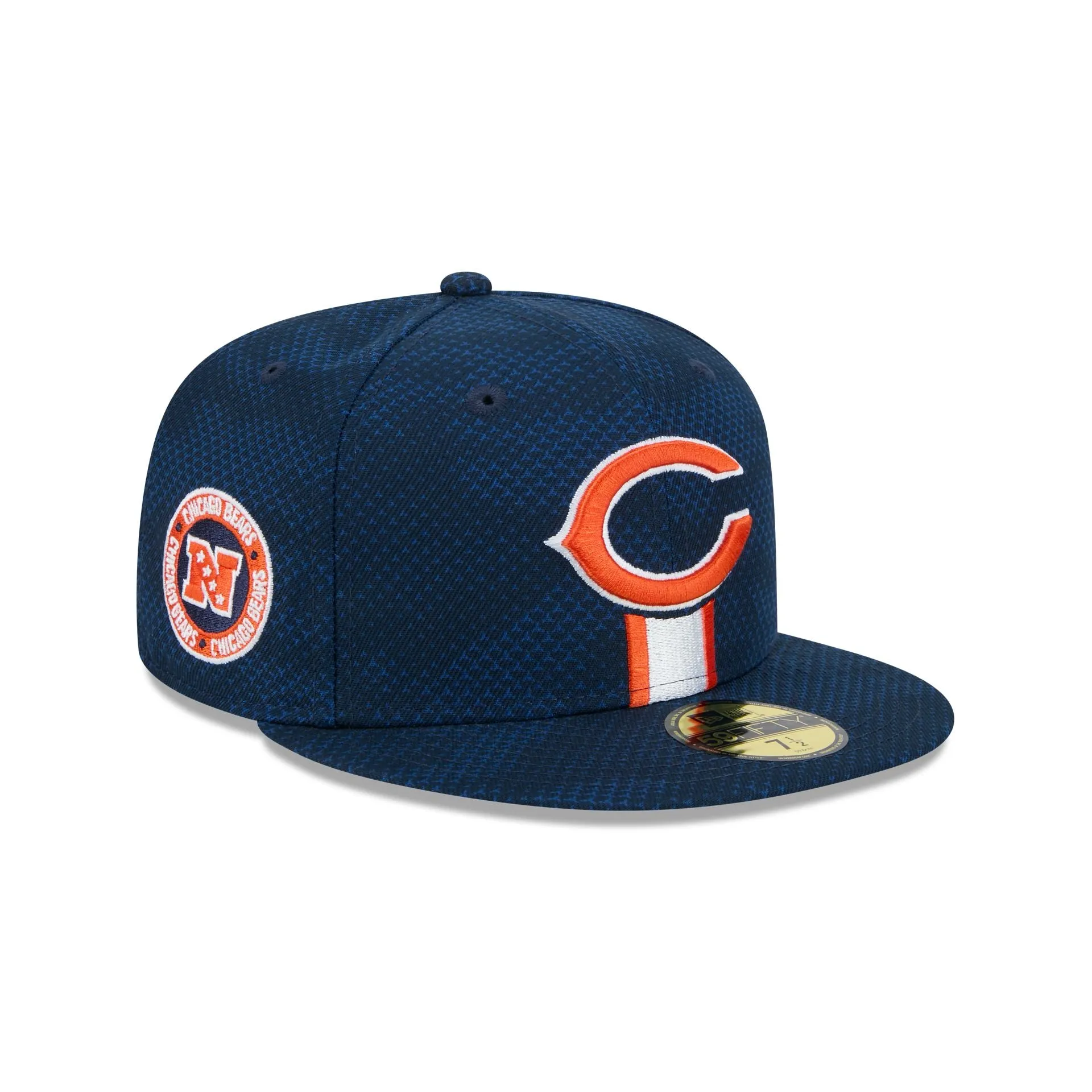 Chicago Bears 2024 Sideline 59FIFTY Fitted Hat