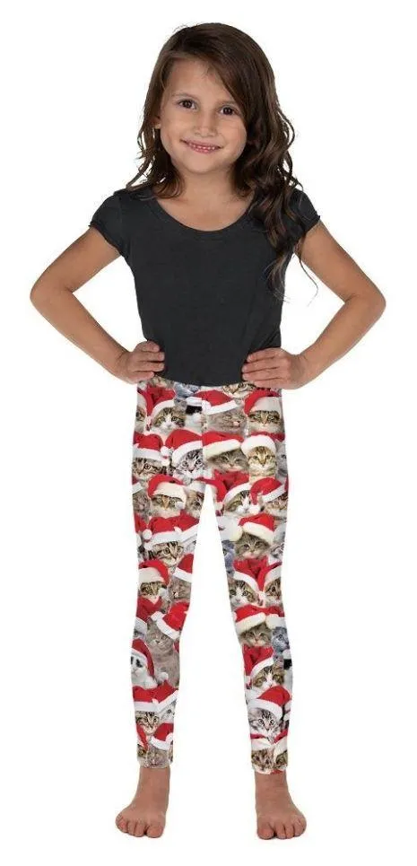 Christmas Cat Kid's Leggings