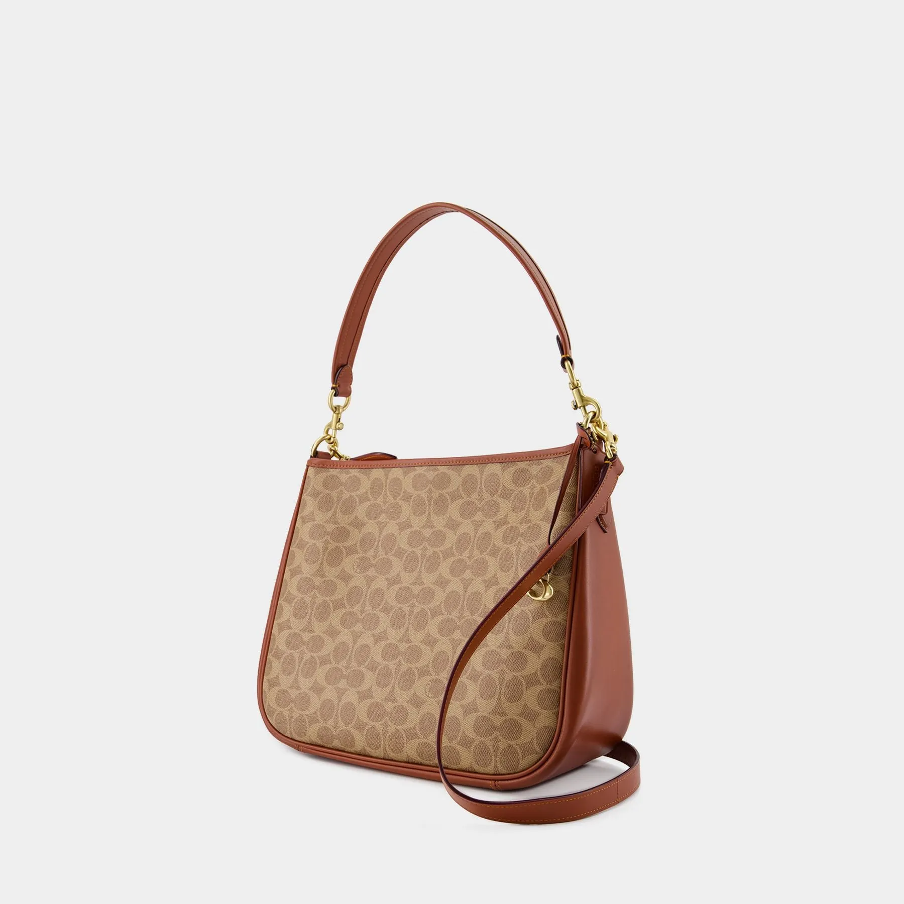 Coach  Cary Shoulder Bag - Coach - Leather - Tan Rust