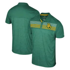 Colosseum Baylor Bears Green Langmore Polo