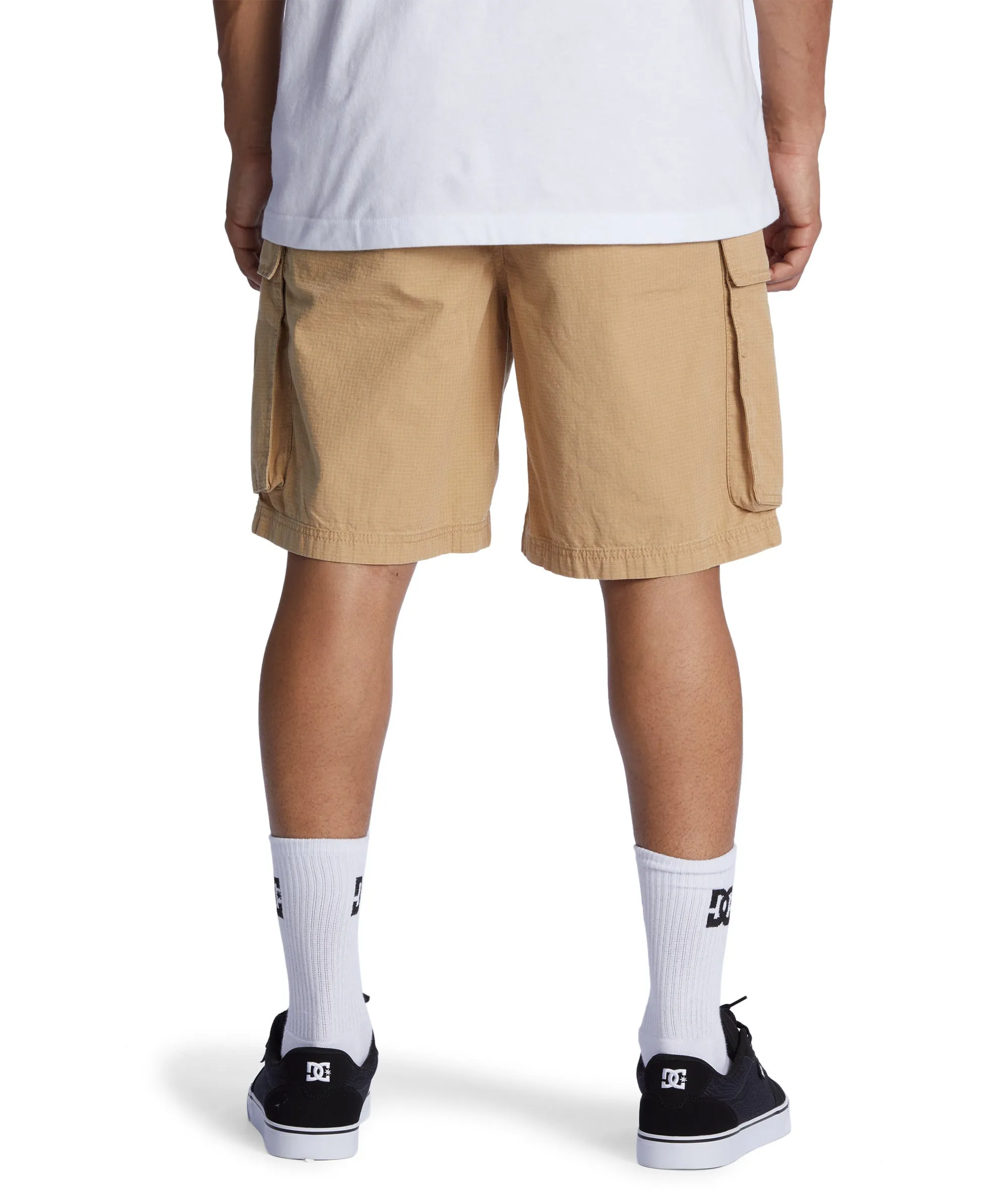 DC Shoes Mens Tundra Casual Multi Pocket Mid Length Cargo Shorts