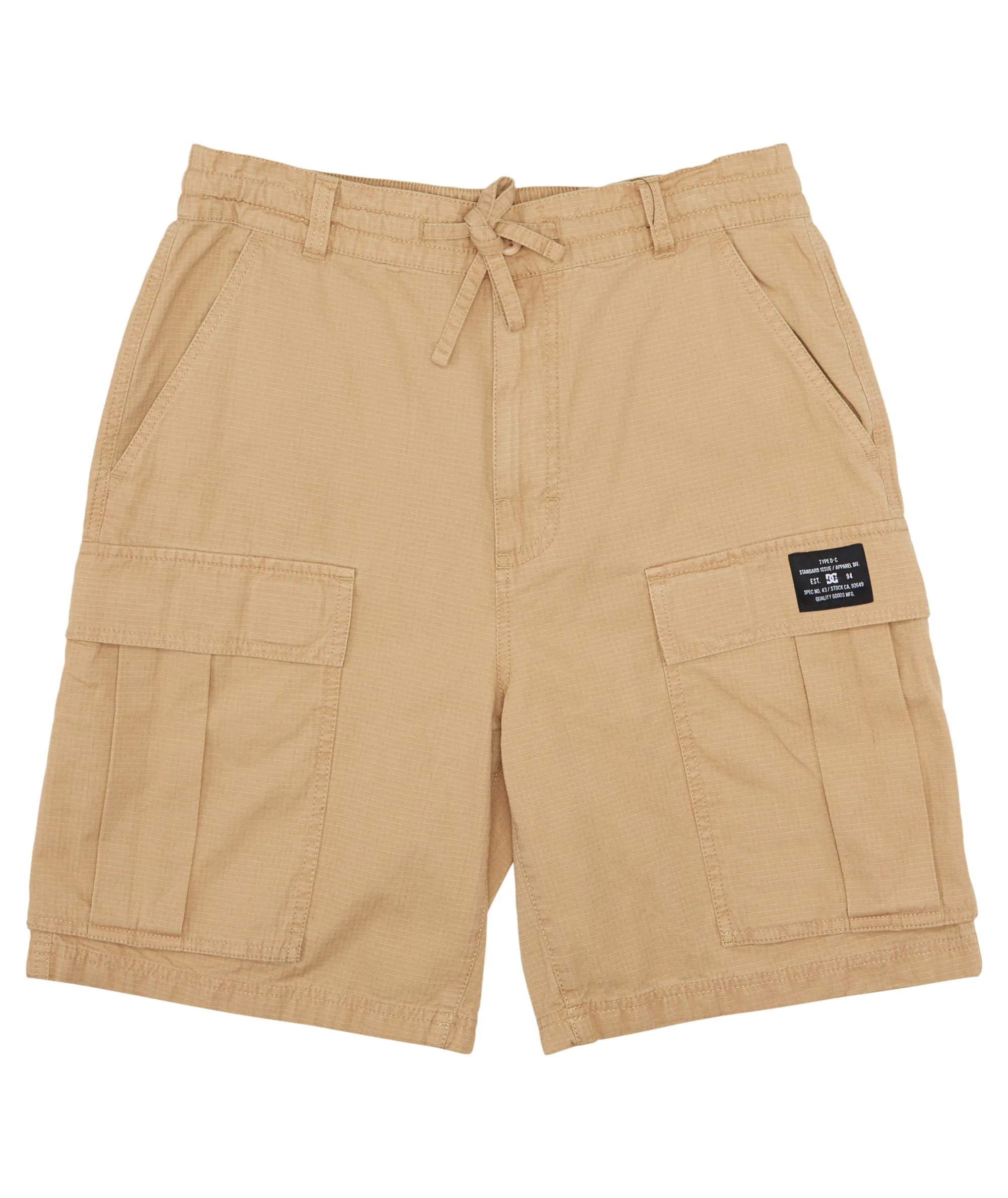 DC Shoes Mens Tundra Casual Multi Pocket Mid Length Cargo Shorts