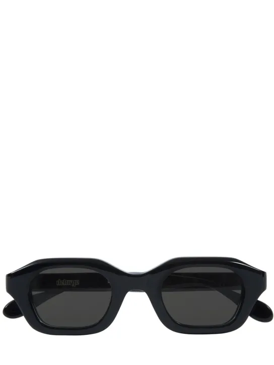 Delarge   Streams squared acetate sunglasses 