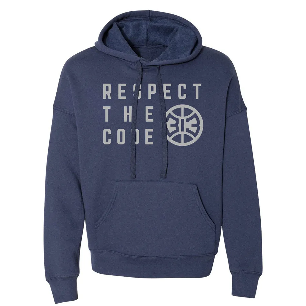 Detroit Pistons 313 Respect The Code Pullover Sweatshirt